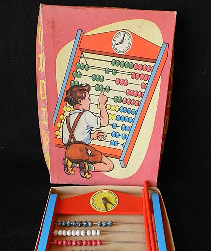 Ancien boulier enfant en - boulier, d'enfant