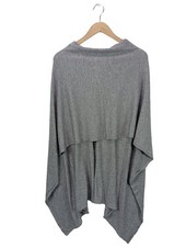 FRAAS Cape Dames Veste gris clair style décontracté