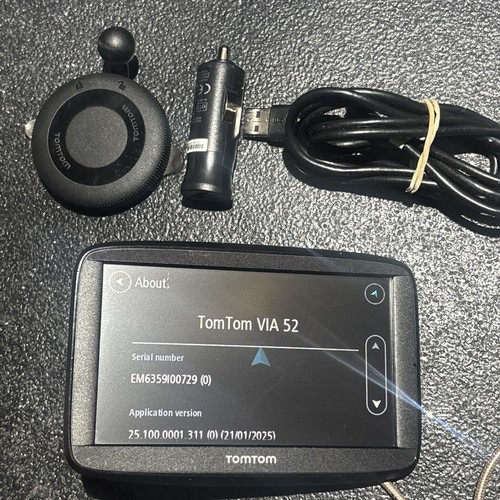 Tomtom via sat nav gps - uk, &