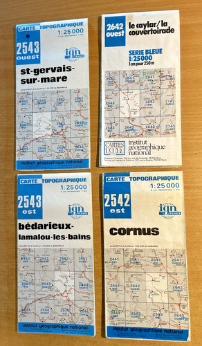 Cartes topographiques ign - cartes,