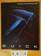 BUICK GAMME 1987 dont RIVIERA
