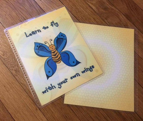 Fly with your own wings - with,