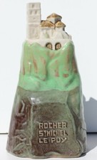 HB QUIMPER - BOUTEILLE ROCHER ST-MICHEL LE PUY - MAURIN QUINA - H. 25 cm