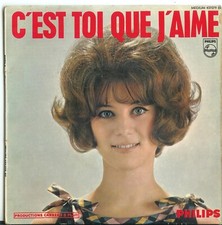 SHEILA- DISQUE VINYLE 45 TOURS (4 titres)- DISQUE PHILIPS - C'EST TOI QUE J'AIME