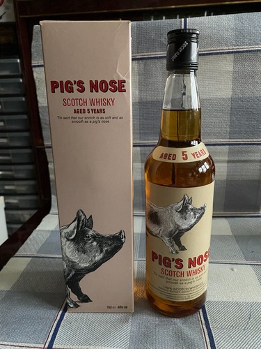 Pigs nose ans blended scotch - nose,