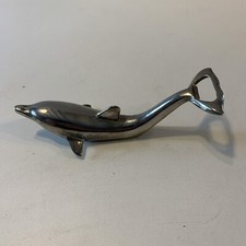 Dauphin Ouvre Bouteille Vintage Décoration Collection XXème Siècle W