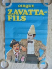 AFFICHE ANCIENNE CIRQUE