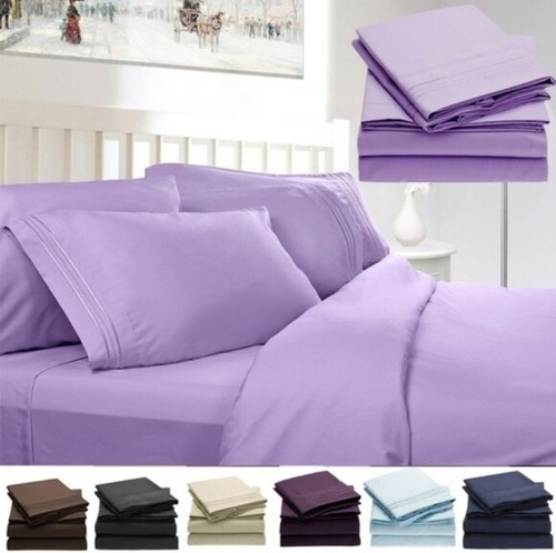 4pcs bed sheet set - 4pcs, 1800