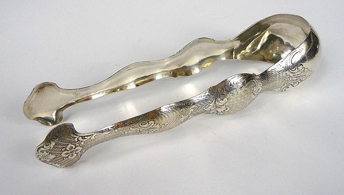 Ancienne pince sucre argent - pince, À