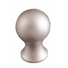 Boutons de meuble boule zamak 8721-aluminium BRICOZOR