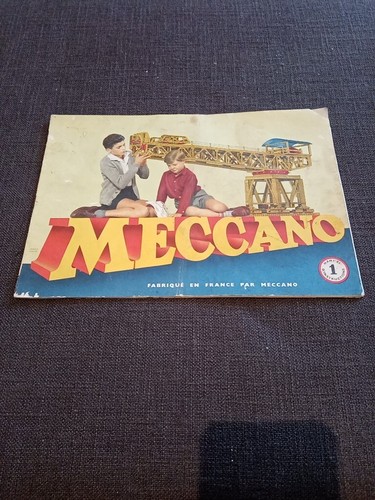 Catalogue meccano 1958 1er - meccano,