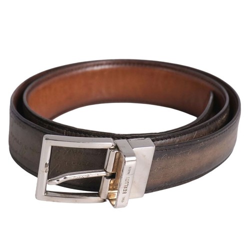 Berluti belt leather - belt,