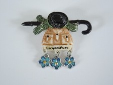Broche Wandernadel Vintage