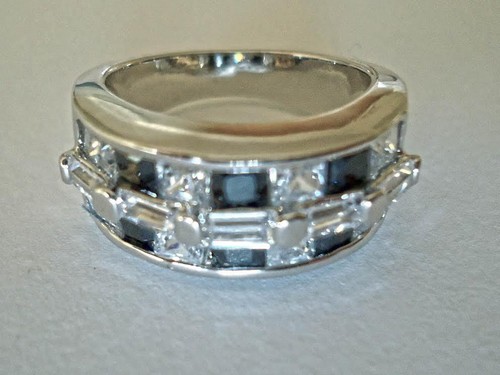 Bague supérieure blanc - bague, du