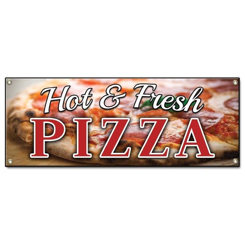 Hot fresh pizza - &,