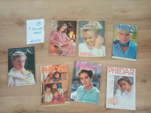 Lot magazines revues phildar - lot,