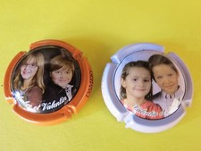 Plaque Muselet  Capsule champagne   RIGOT-CAILLEZ   N°18 et 19