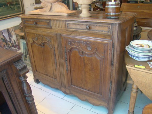 Buffet ancien deux portes - buffet,