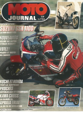Moto journal 724 suz gsx - n°724,