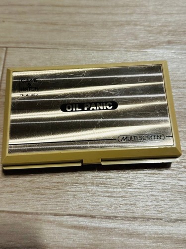 Nintendo game watch oil - nintendo,