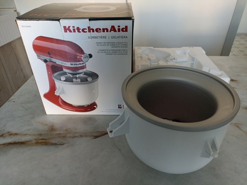 Kitchenaid ice cream maker - cream,