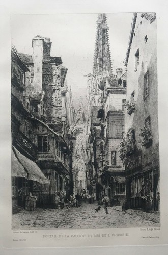 Rouen portail calende - de, la