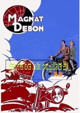 Moto - Magnat Debon- A3  plastifié