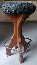 Chaise de bar brutaliste rustique