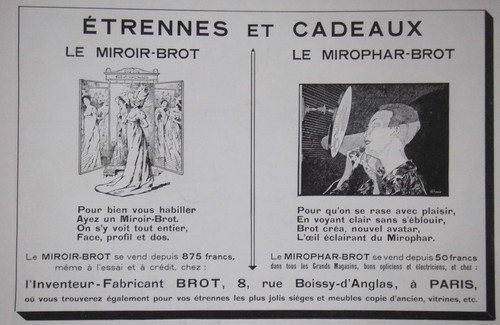 Publicité miroir brot - publicitÉ, miroir-brot