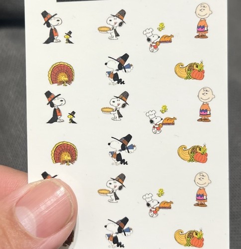 Nail decals charlie brown - decals,