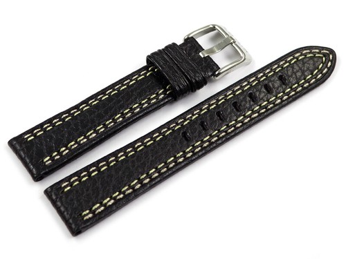 Bracelet lotus cuir noir - bracelet,