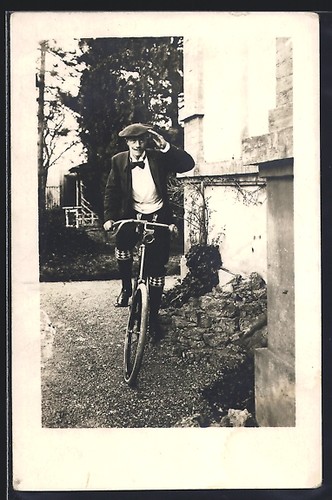 Carte postale photo jeune