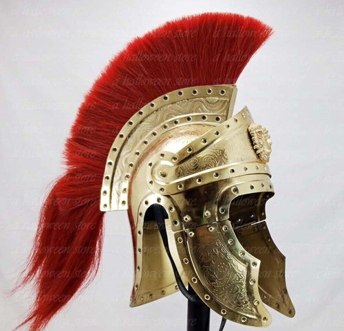 Casque grec romain spartiate