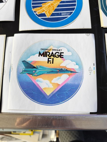 Autocollant mirage - f1,