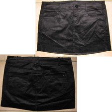 Mini Jupe Micro Jupe MANGO en 36 en Velours Noir TBE