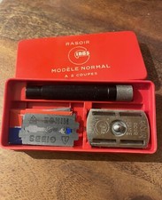 RASOIR VINTAGE GIBBS MINCE AVEC BOITE ET LAME