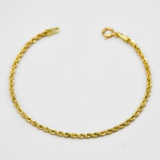 Bracelet en or jaune 18 carats
