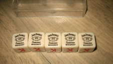 Jeu de Dés publicitaire Jack Daniel's Vintage jeu de Yahtzee -Yams ? TBE