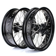 17" Noir Supermoto Roues Jantes pour KTM EXC SX XC-F SXS XC-W EXC-F SXF XC-G MXC