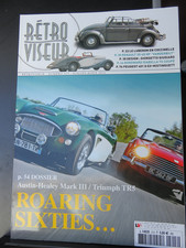 Magazine RETROVISEUR N° 313	août-15	Austin Healey Mark III /Triumph TR5 / Renaul