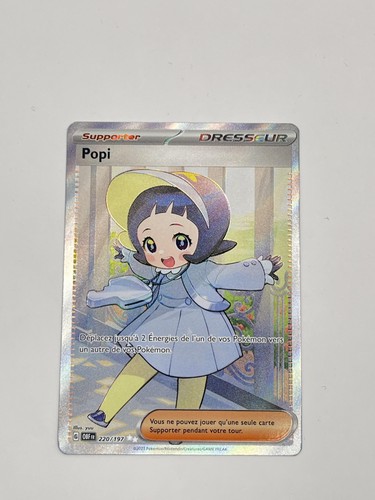 Carte pokémon popi - pokémon,