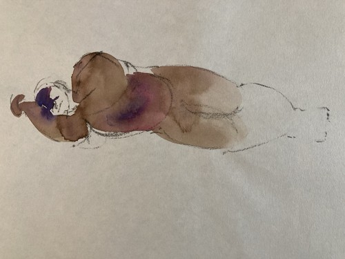 Très beau dessin - beau, nu