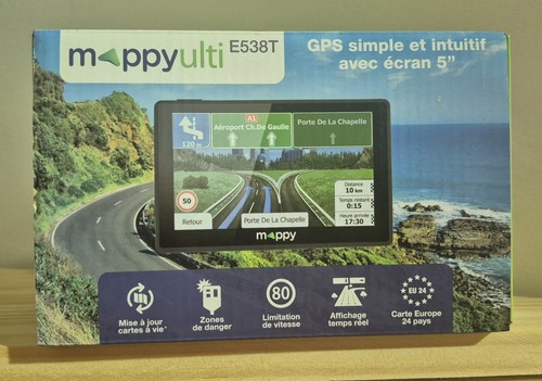 Gps voiture mappy ulti e538t - ulti,