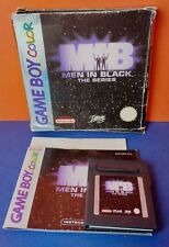 Game Boy Color Men In Black The Series Boîte Notice Jeu