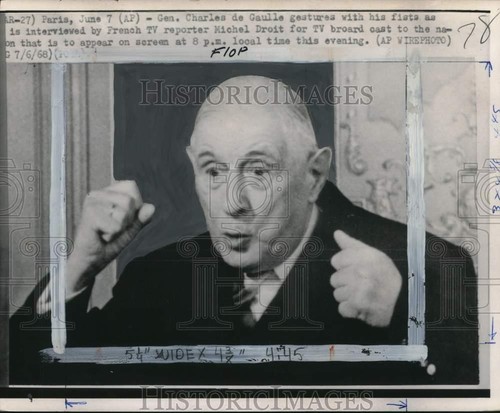 1968 press photo general - press,