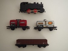 Trains JOUEF Eléments coffret 750 de 1964 Locomotive + Wagons 831, 650, 640, 643