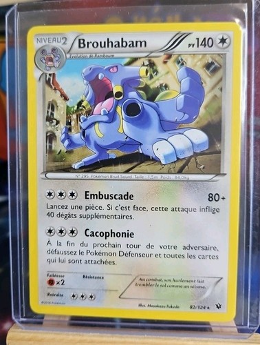 Carte pokémon brouhabam - carte,