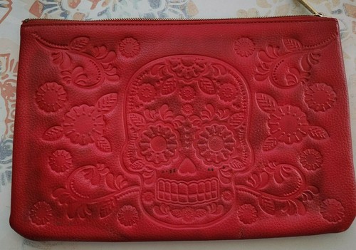 Loungefly red sugar skulls - red,