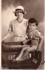 BK648 Carte Photo vintage card