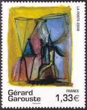 Timbre - FRANCE - Tableau Gérard GAROUSTE - YT4244 - Neuf ** - 2008